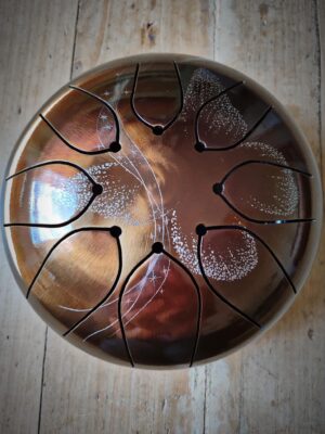 Mini Tongue Drum "Vega" - Ré Mineur 8