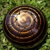 Tongue drum artisanal fabriqué en France avec finition naturelle au chalumeau